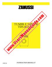 Ver TDS483EW pdf Manual de instrucciones - Código de número de producto: 916781020