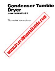 Ver Lavatherm 743 pdf Manual de instrucciones - Código de número de producto: 607621202