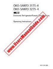 Ansicht Santo 3275-4KG pdf Bedienungsanleitung - Artikelnummer Code: 924014320