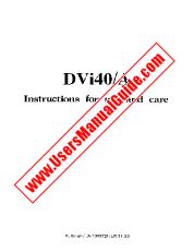 Ver DVi40A pdf Manual de instrucciones