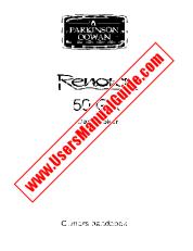Ver REN50GXWN pdf Manual de instrucciones - Código de número de producto: 943203069