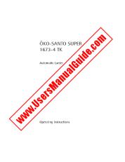 Voir Santo 1673-4TK pdf Mode d'emploi - Nombre Code produit: 923648663