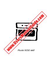 Voir EOG660BUL pdf Mode d'emploi - Nombre Code produit: 944200079