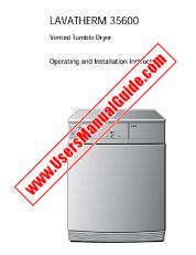 View Lavatherm 35600 pdf Instruction Manual - Product Number Code:916001078