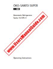 Ver Santo 1573-4 TK pdf Manual de instrucciones - Código de número de producto: 923628669