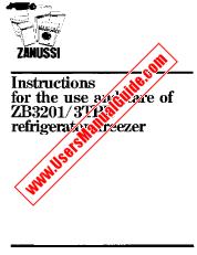 Ver ZB3201/3T pdf Manual de instrucciones
