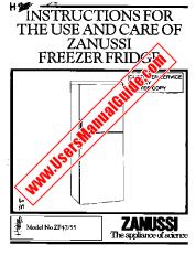 Visualizza ZF47/55 pdf Manuale di istruzioni