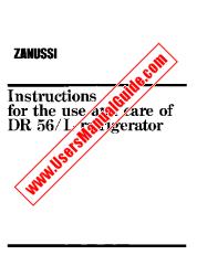View DR56L/B pdf Instruction Manual - Product Number Code:923640113