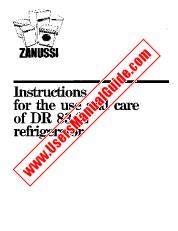 View DR83L pdf Instruction Manual - Product Number Code:923440001
