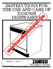 Vezi DW41/B pdf Manual de utilizare - Numar Cod produs: 911750256
