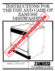 Vezi DW65TCR pdf Manual de utilizare - Numar Cod produs: 911750190