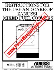Vezi MC20MB pdf Manual de utilizare - Numar Cod produs: 947710061