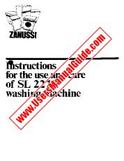 Ver SL227T pdf Manual de instrucciones