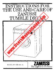 View TD201 pdf Instruction Manual - Product Number Code:916670328