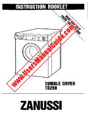 Ver TD260 pdf Manual de instrucciones - Código de número de producto: 916770006