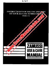 Visualizza TD61 pdf Manuale di istruzioni