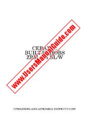 Voir ZBM405BL pdf Mode d'emploi - Nombre Code produit: 941592666
