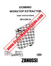 Vezi ZBX628SS pdf Manual de utilizare - Numar Cod produs: 949600721