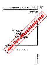 Vezi ZCM500W pdf Manual de utilizare - Numar Cod produs: 947740481