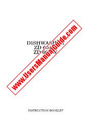 Ver ZD604B pdf Manual de instrucciones - Código de número de producto: 911871019