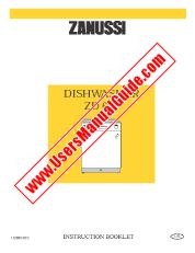 Ver ZD684B pdf Manual de instrucciones - Código de número de producto: 911841526
