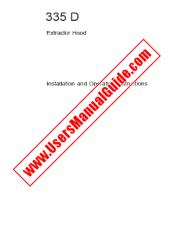 Ver 335 D d pdf Manual de instrucciones - Código de número de producto: 610439978