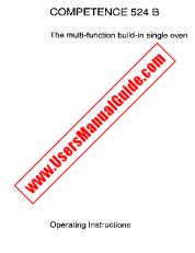 Visualizza Competence 524 B pdf Manuale di istruzioni - Codice prodotto:611575931