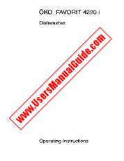 View Favorit 4220 I DB pdf Instruction Manual - Product Number Code:911234130