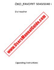 View Favorit 5040 i D pdf Instruction Manual - Product Number Code:911234127