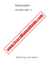 Ver Favorit 665 I pdf Manual de instrucciones - Código de número de producto: 606383312
