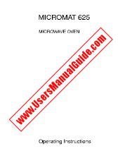 Vezi Micromat 625 METAL pdf Manual de utilizare - Numar Cod produs: 611880710