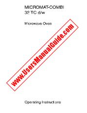 Ver Micromat COMBI 32 TC D B pdf Manual de instrucciones - Código de número de producto: 947003381