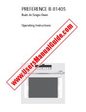View Competence B81405W pdf Instruction Manual - Product Number Code:944181414