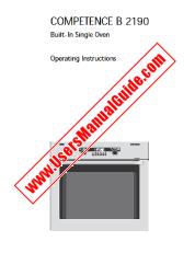 View Competence B2190W pdf Instruction Manual - Product Number Code:944181381