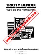 Ver BA450/B pdf Manual de instrucciones - Código de número de producto: 914870017