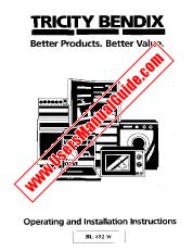 Ver BL492 pdf Manual de instrucciones - Código de número de producto: 923630616