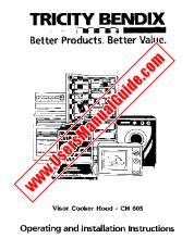 Ver CH605B pdf Manual de instrucciones