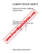 Ver Competence 5858 B pdf Manual de instrucciones - Código de número de producto: 611577912