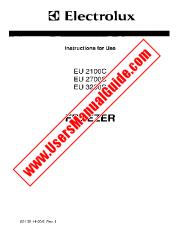 Voir EU3200C pdf Mode d'emploi - Nombre Code produit: 922463610