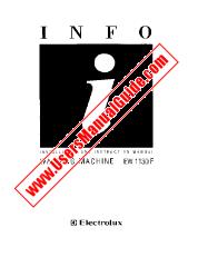 Vezi EW1130F pdf Manual de utilizare - Număr produs Cod: 914847054