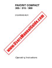 Ver Favorit Compact 300 pdf Manual de instrucciones - Código de número de producto: 606510202
