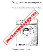 Vezi Lavamat 86700 pdf Manual de utilizare - Numar Cod produs: 914001126