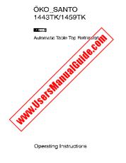 Vezi Santo 1443-4TK pdf Manual de utilizare - Numar Cod produs: 923423667