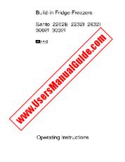 Ansicht Santo 2232 i Glassline pdf Bedienungsanleitung - Artikelnummer: 621372026