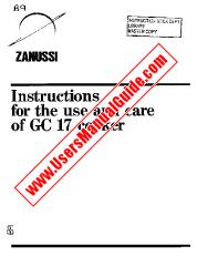 Ver GC17 pdf Manual de instrucciones