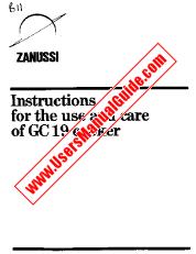 Ver GC19 pdf Manual de instrucciones