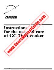 Visualizza GC21M pdf Manuale di istruzioni