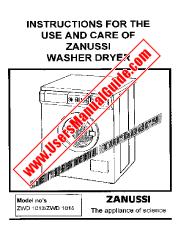 Ver ZWD1015 pdf Manual de instrucciones - Código de número de producto: 914620002