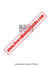 Vezi ZU8100F pdf Manual de utilizare - Numar Cod produs: 928342076