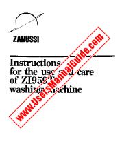 Visualizza Zi959T pdf Manuale di istruzioni